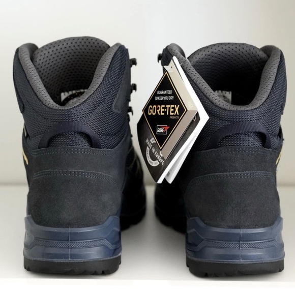 Lowa Taurus Pro Mid GTX Gore-Tex Waterproof Boots Men Navy Dark Blue 10.5 - Picture 4 of 6